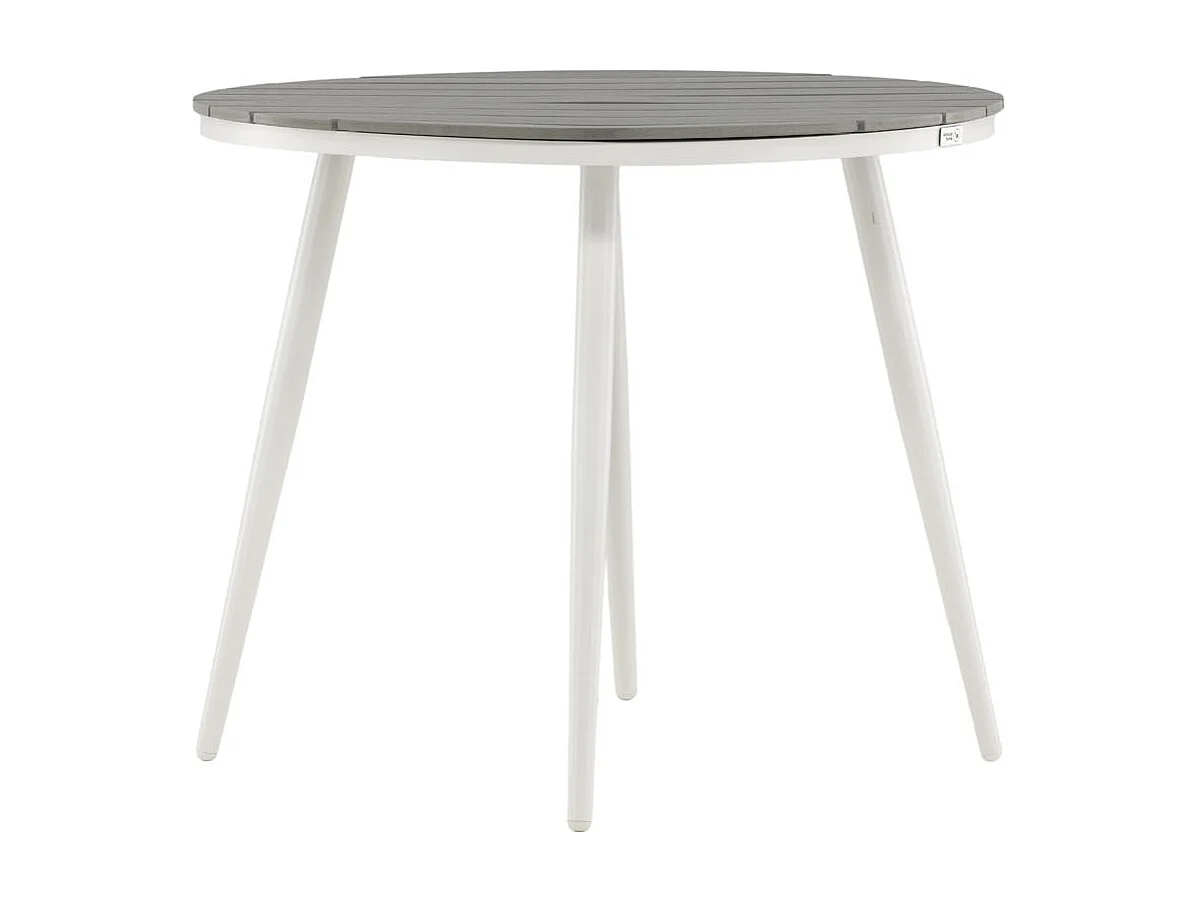 Table de Jardin Ronde "Break" 90cm Gris