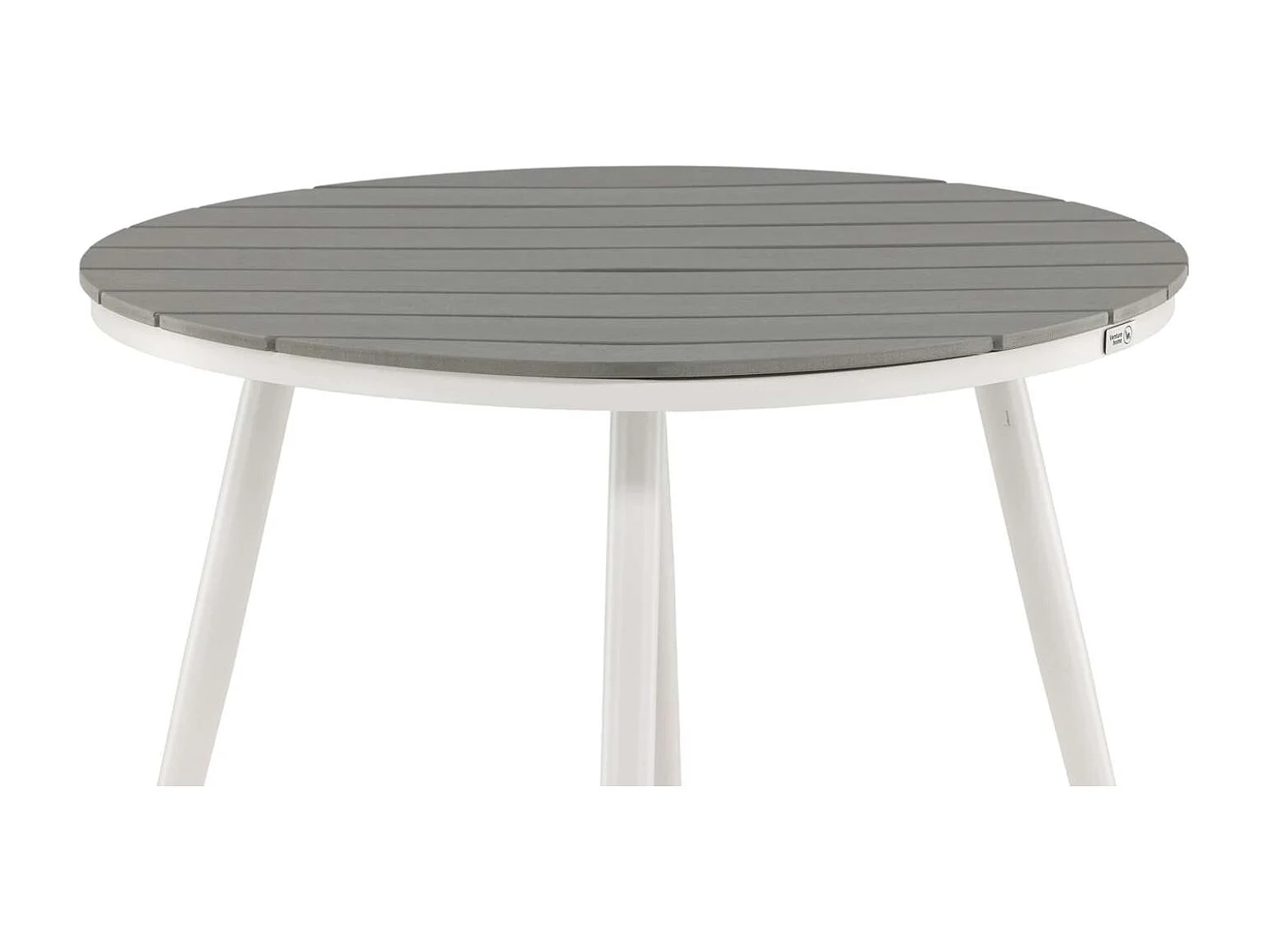 Table de Jardin Ronde "Break" 90cm Gris