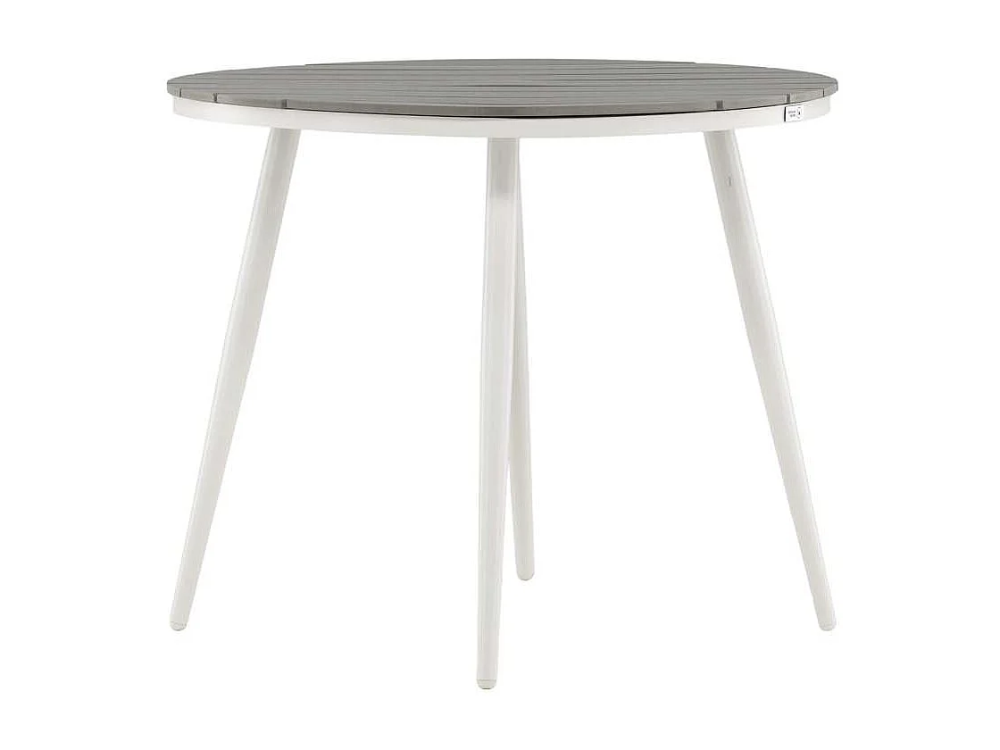 Table de Jardin Ronde "Break" 90cm Gris
