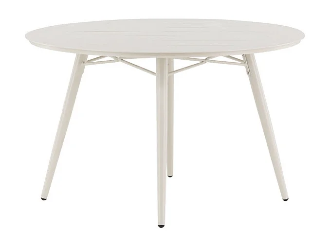 Lina eettafel tuin Ø120cm beige.