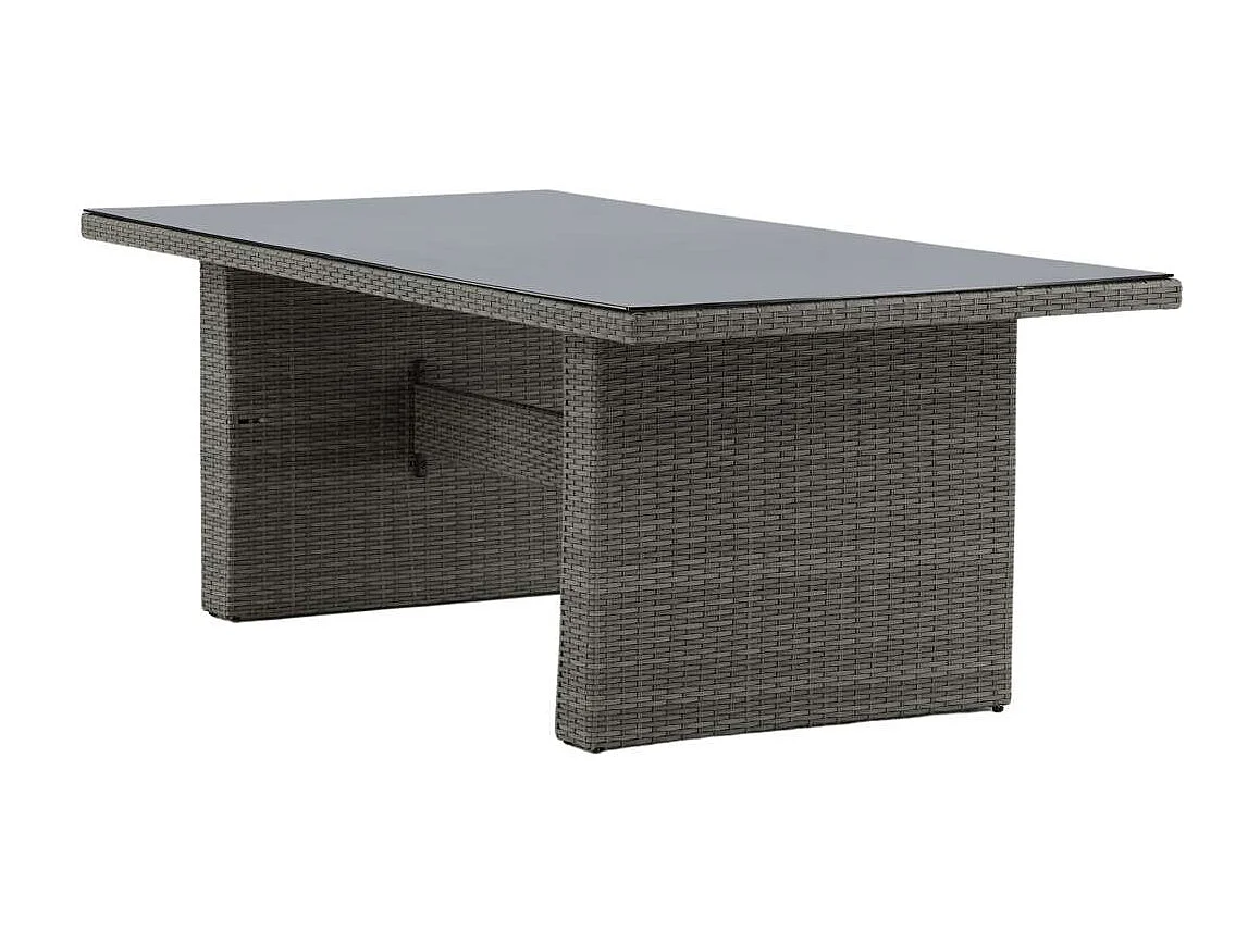 Padova eettafel tuin grijs.