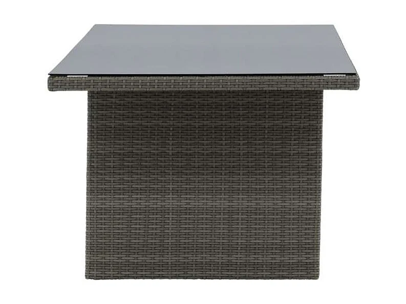 Padova eettafel tuin grijs.