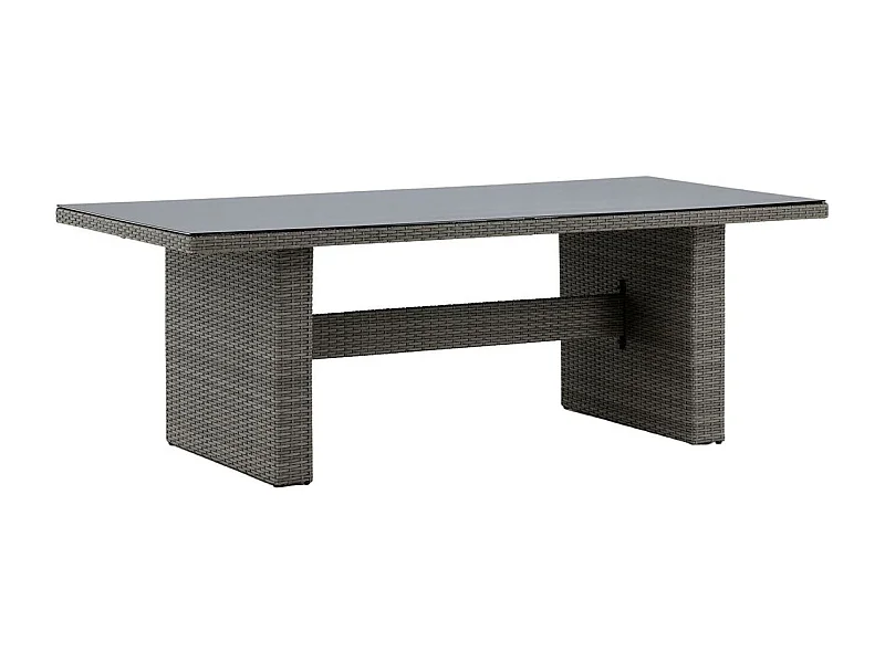 Padova eettafel tuin grijs.