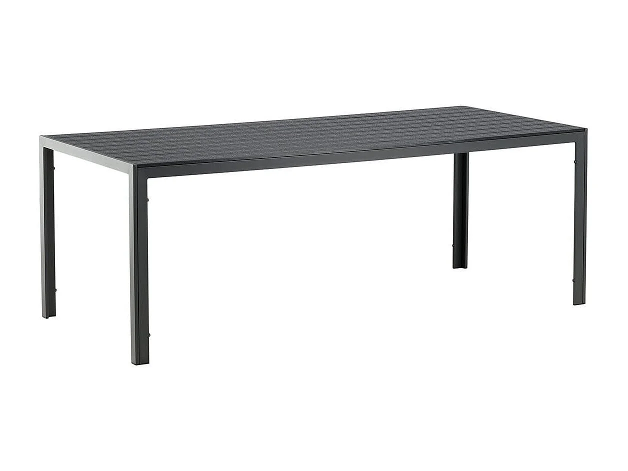 Table de Jardin "Break" 205cm Noir