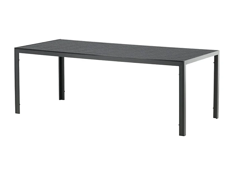 Table de Jardin "Break" 205cm Noir