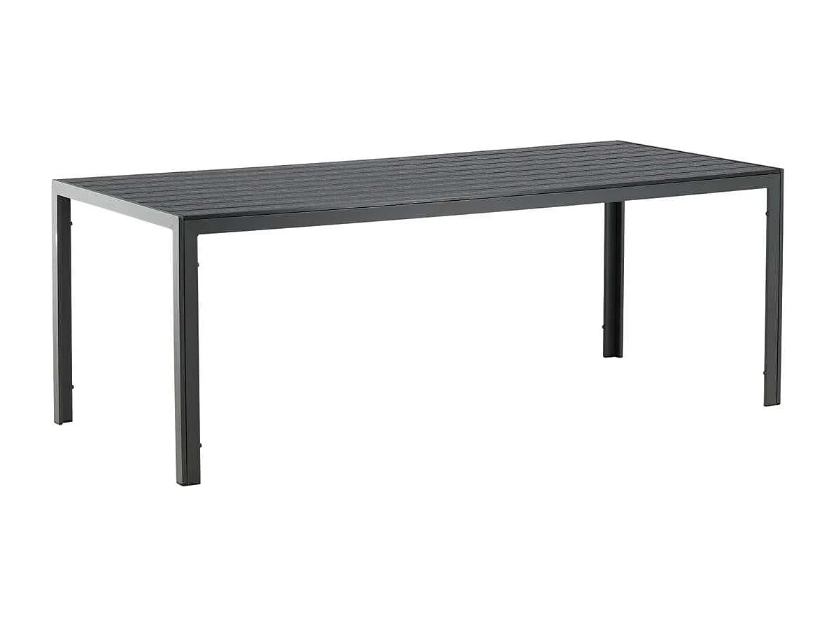 Table de Jardin "Break" 205cm Noir