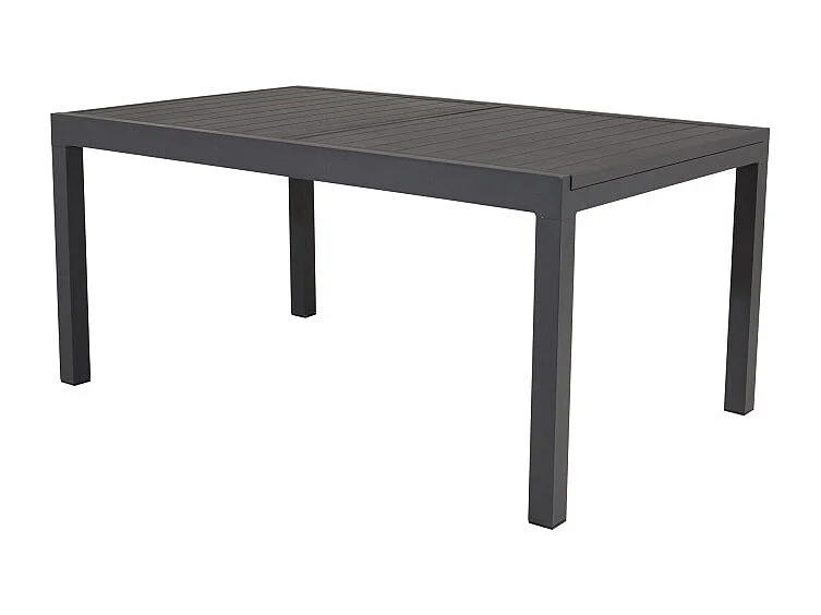Table de Jardin Extensible "Marbella" 160-240cm Noir