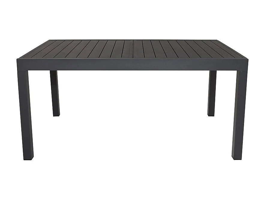 Table de Jardin Extensible "Marbella" 160-240cm Noir