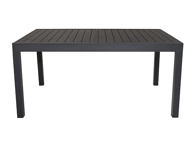 Table de Jardin Extensible "Marbella" 160-240cm Noir