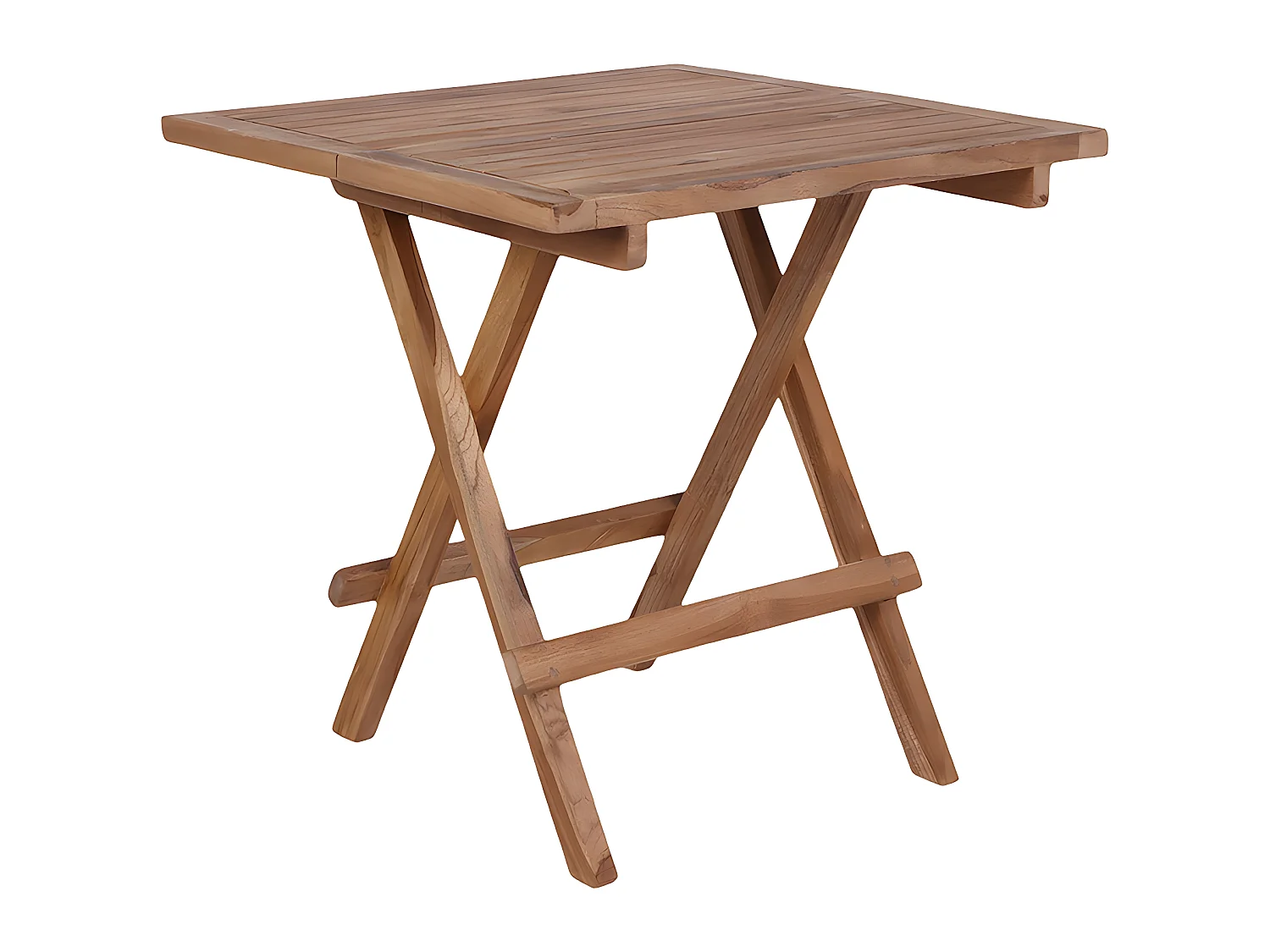 Tavolo angolare Bine 50x50 cm in legno massello di teak.