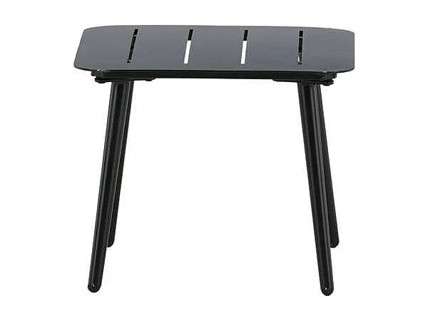 Lina bijzettafel tuin zwart.