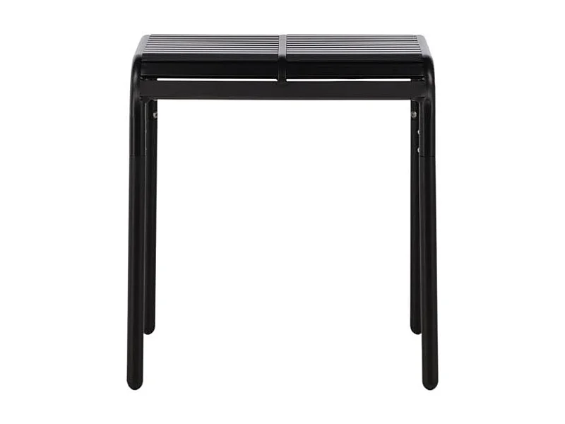 Table de Jardin Design "Borneo" 75cm Noir