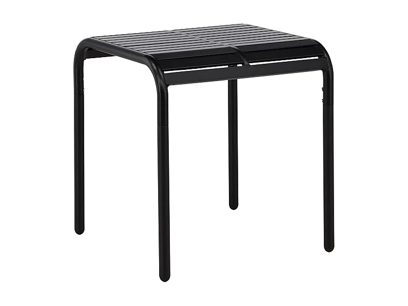 Table de Jardin Design "Borneo" 75cm Noir