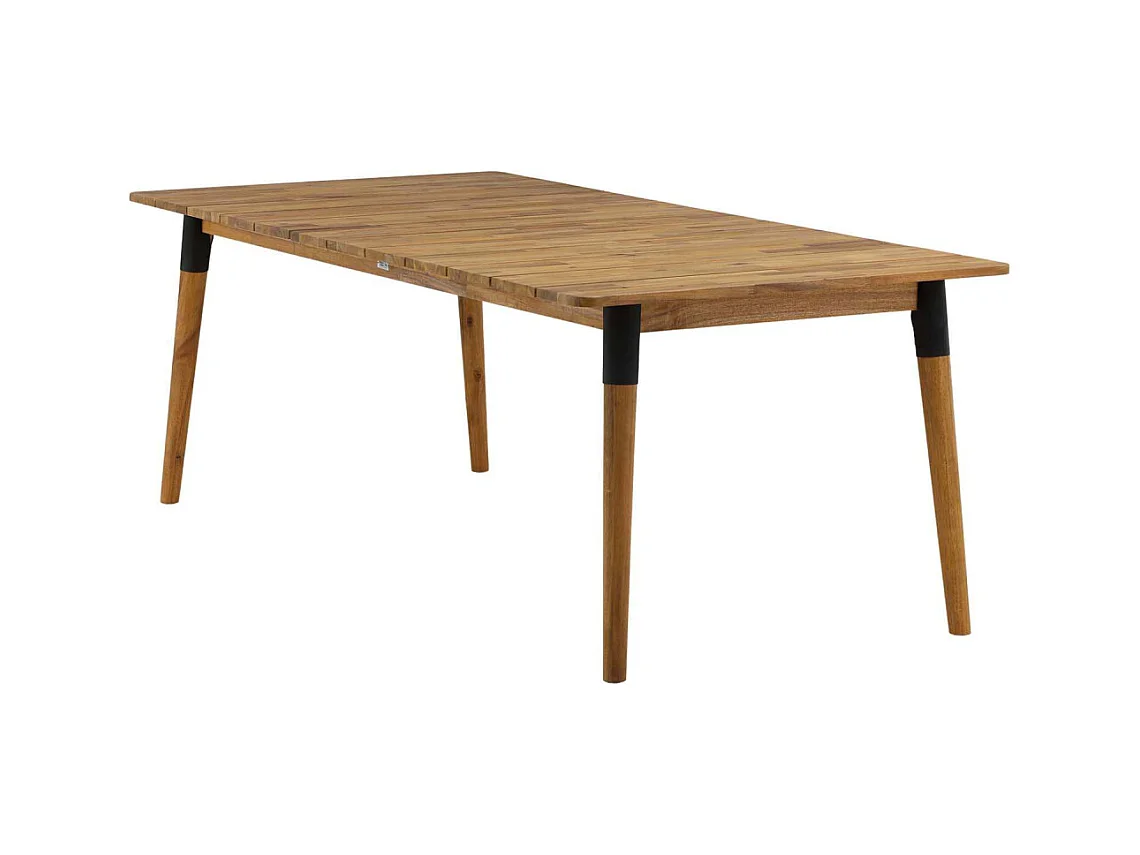 Julian Esstisch Teakholzoptik.