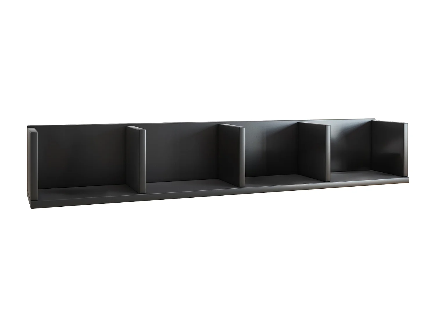 Wall Rack Honsa Black H. 15 x W. 97 x D. 17 cm