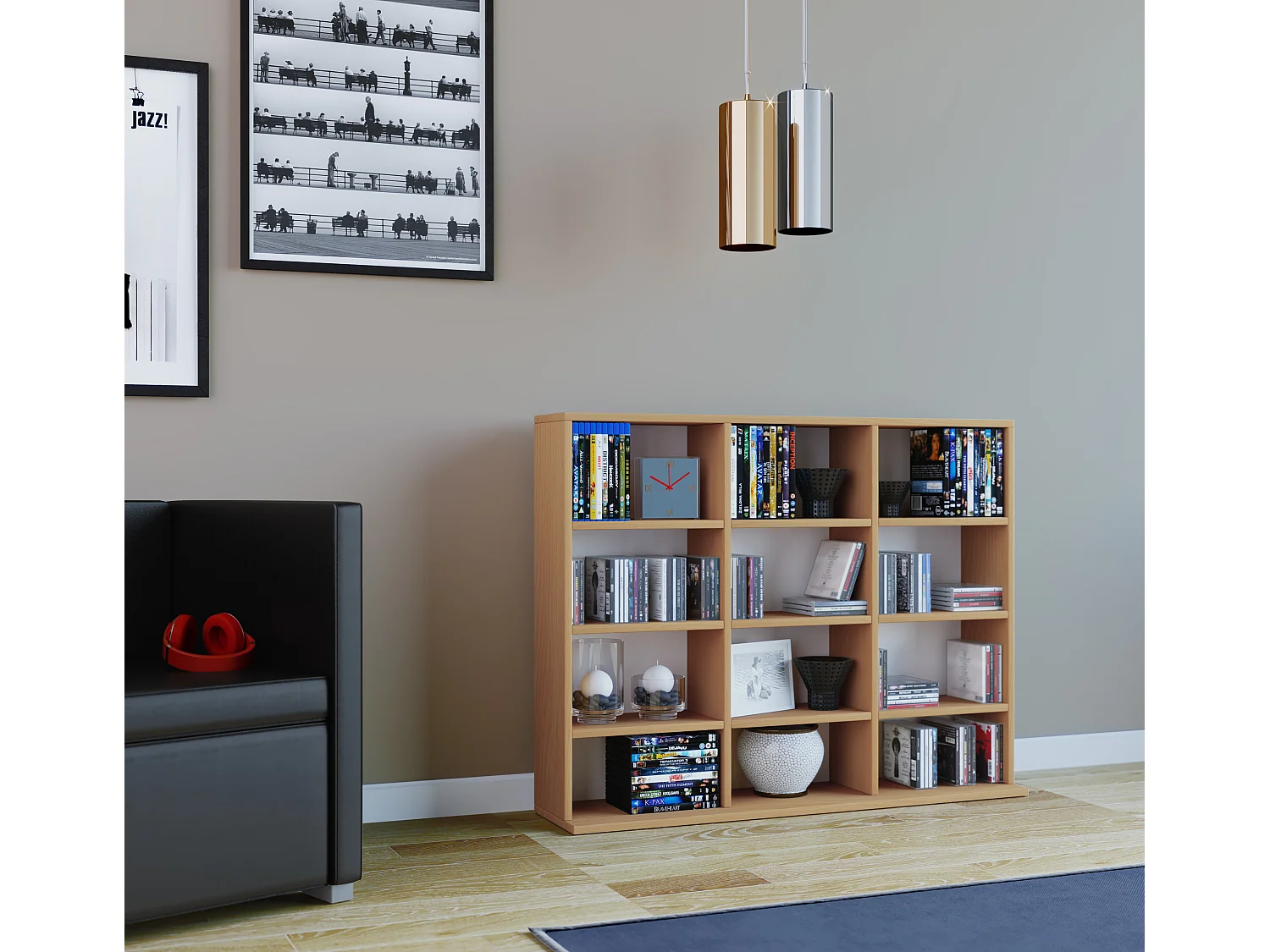 Stand Shelf Boekenkast Shelf Megosa L