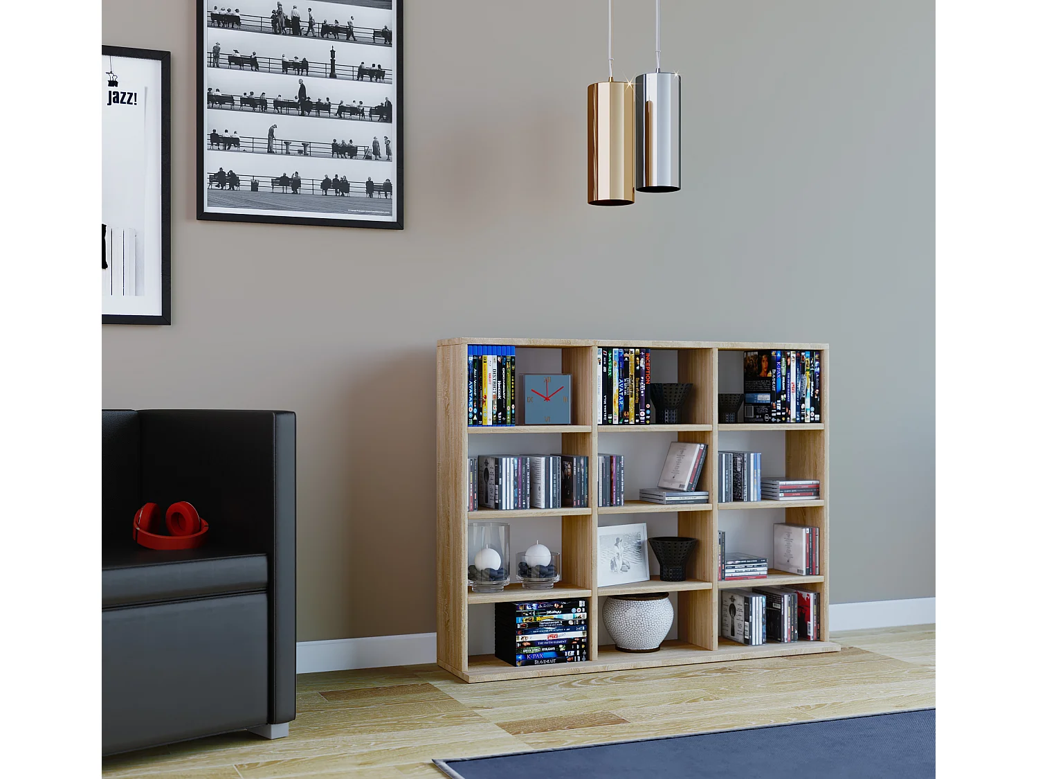 Stand Shelf Boekenkast Shelf Megosa L
