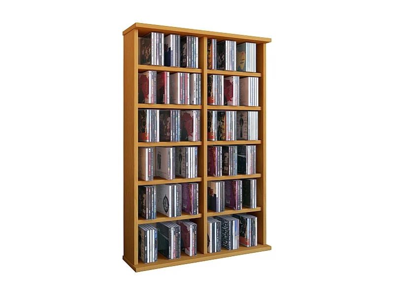 Drewno CD DVD Stand Shelf Cabinet Ronul