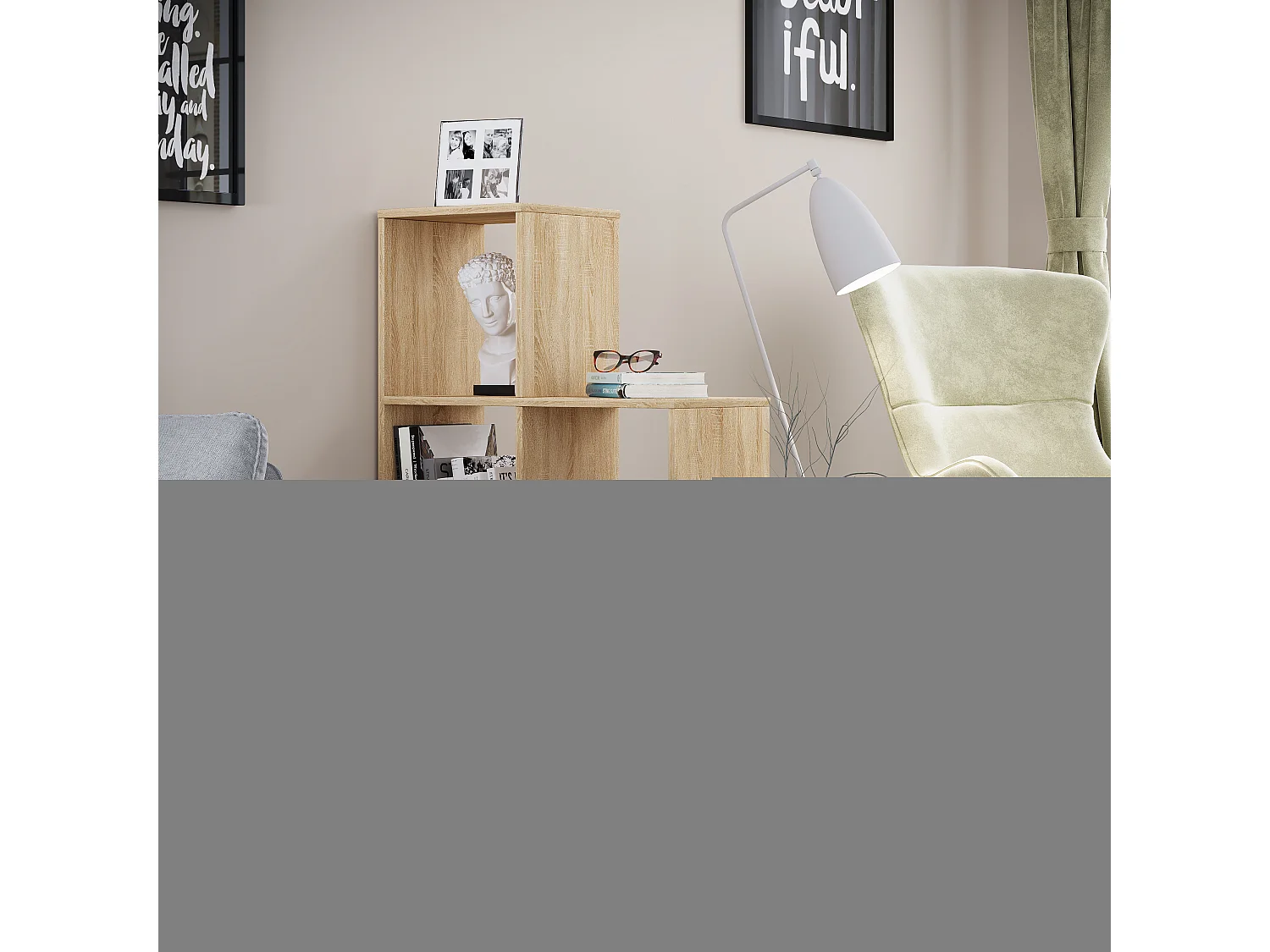 Stojak Staircase Shelf 6 przedziałów Nitas