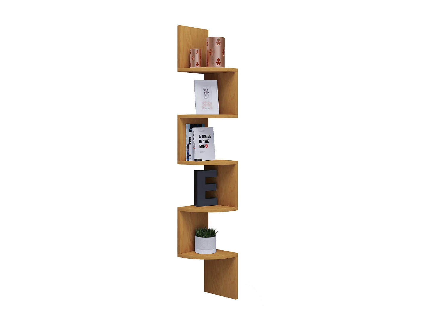 Wall Rack Mintis Book H. 123 x W. 20 x D. 20 cm