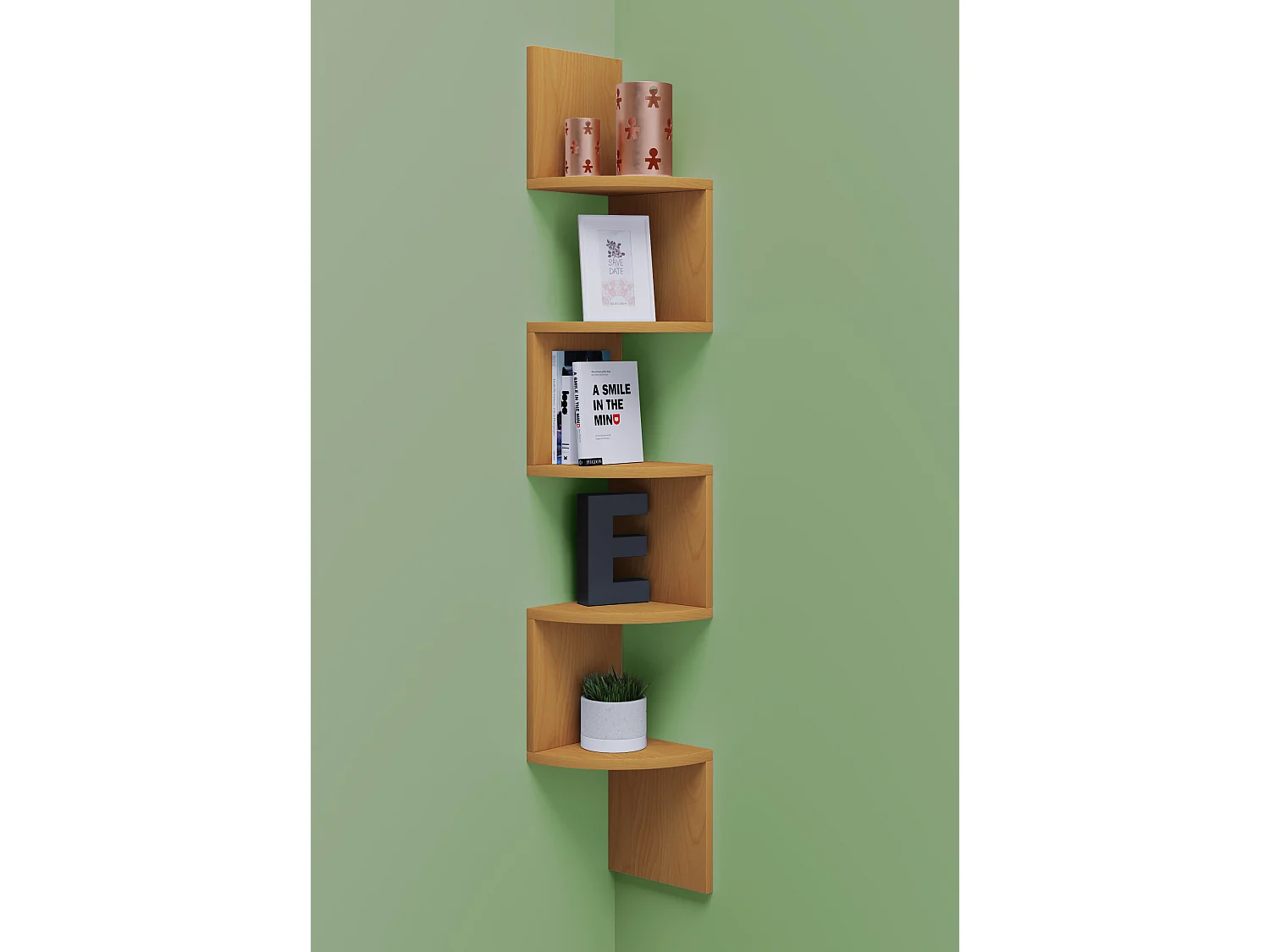 Wall Rack Mintis Book H. 123 x W. 20 x D. 20 cm