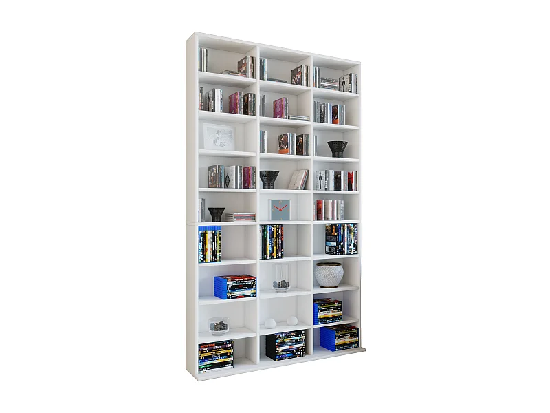 Stand Rack Megosa White H. 181 x W. 102 x D. 23 cm