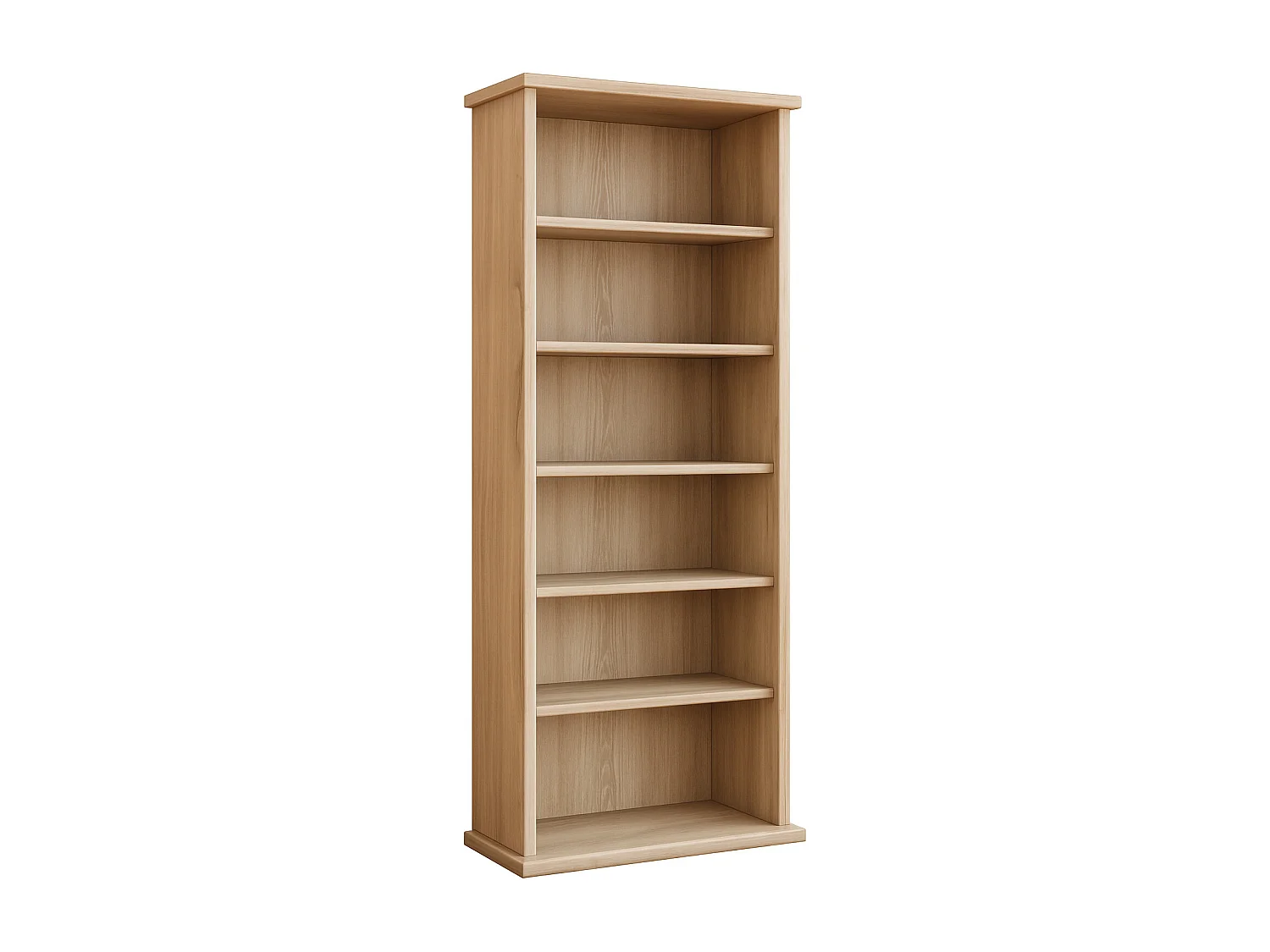 CD / DVD Media Shelf Vetro Sonoma Oak H. 92 x W. 31 x D. 18 cm
