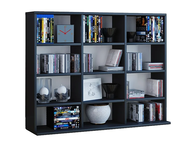 Stand Rack Megosa Black H. 82 x W. 102 x D. 23 cm