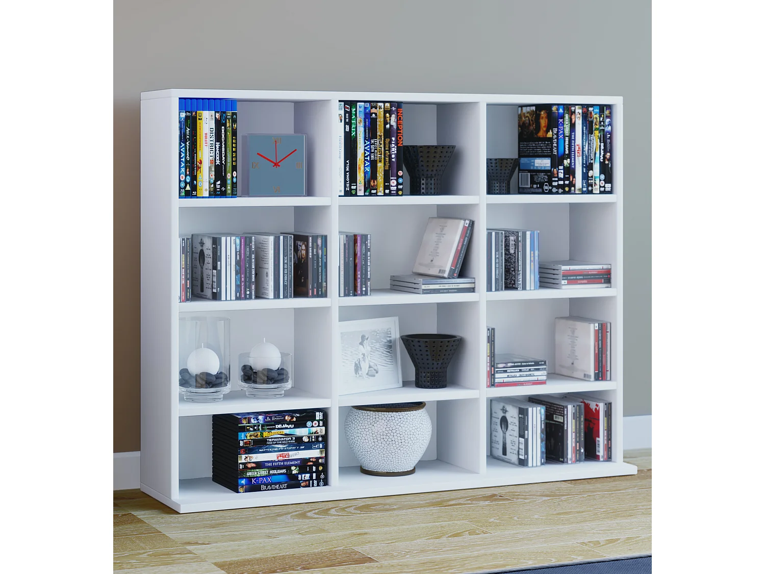 Stand Rack Megosa White H. 82 x W. 102 x D. 23 cm