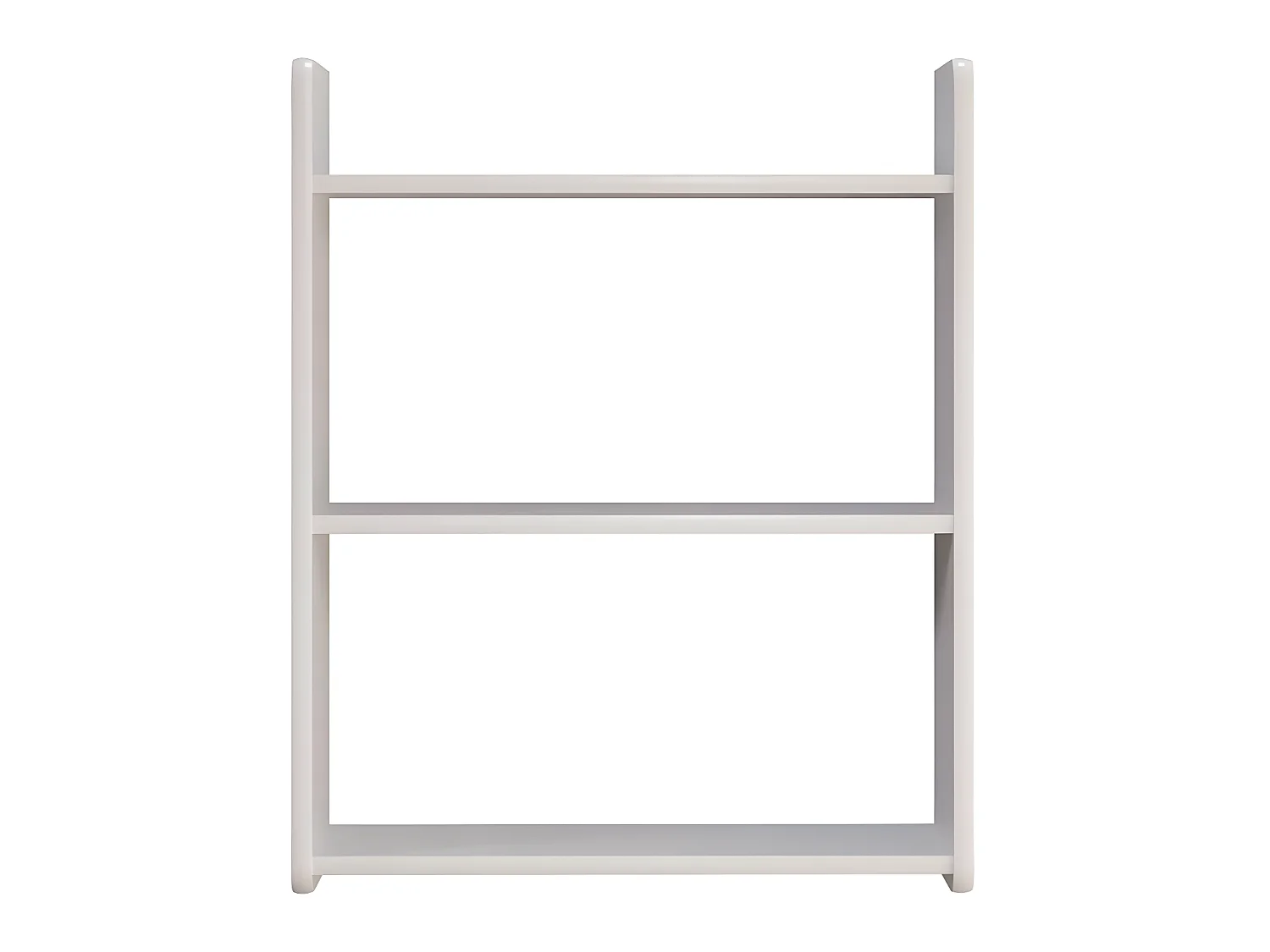 Mestre bibliothèque étagère blanc.