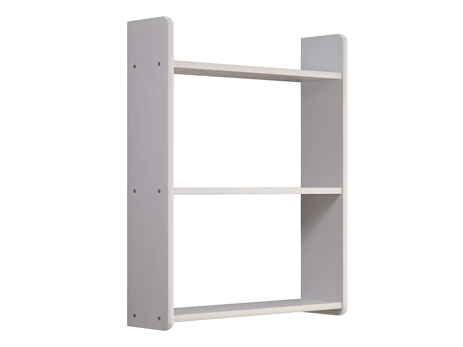 Mestre bibliothèque étagère blanc.