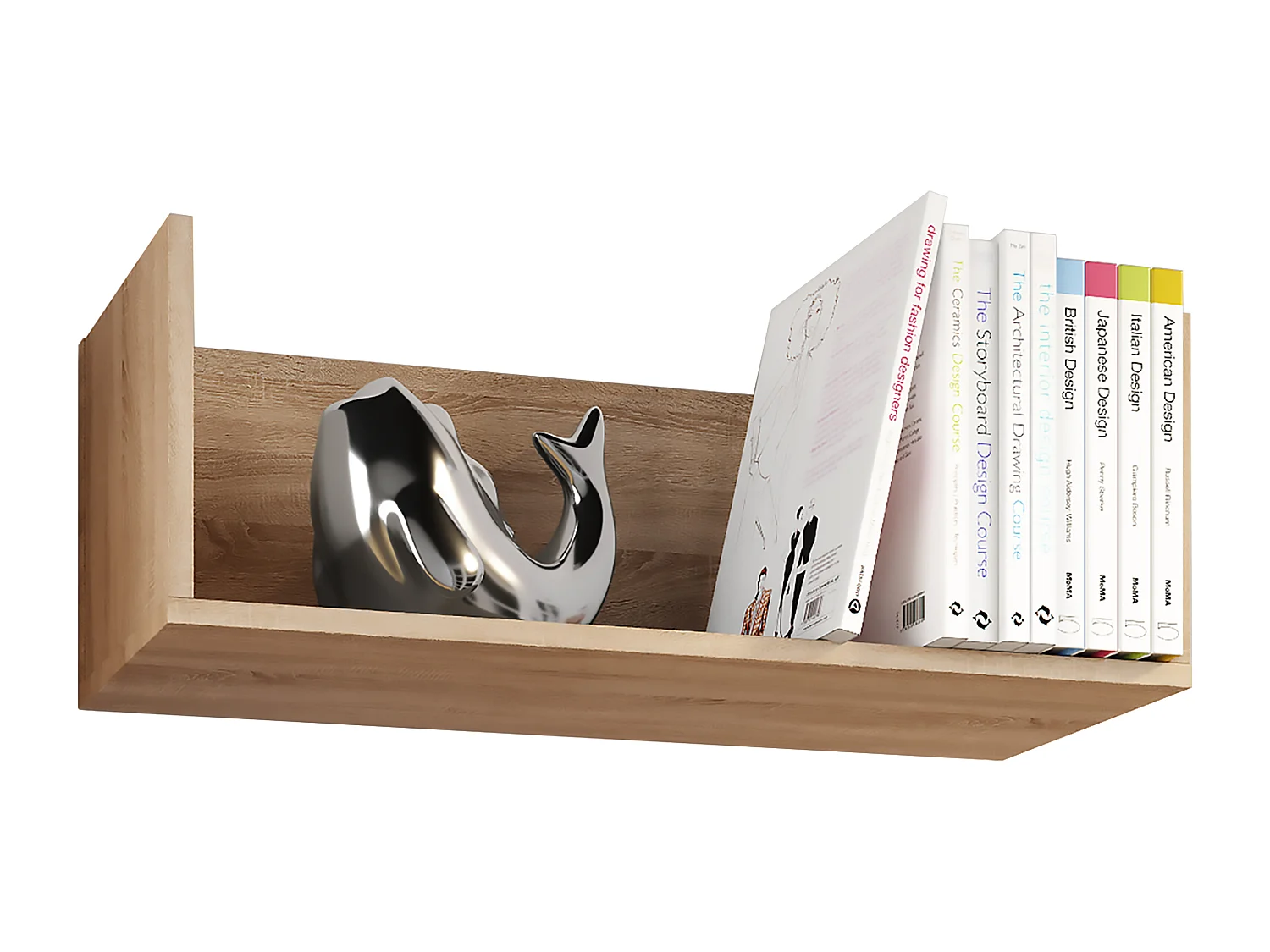 Holz Wandregal Wandboard Hängeregal Lona