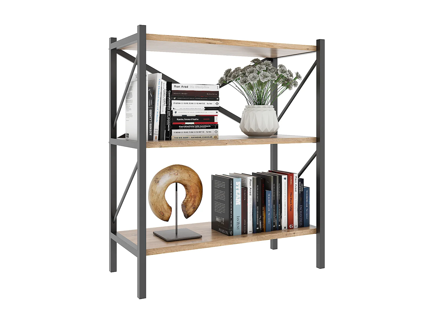 Metal Stand Shelf Books Insasi 2x - opinie, recenzje użytkowników, ekspertów, porównanie cen. - alaTest.pl