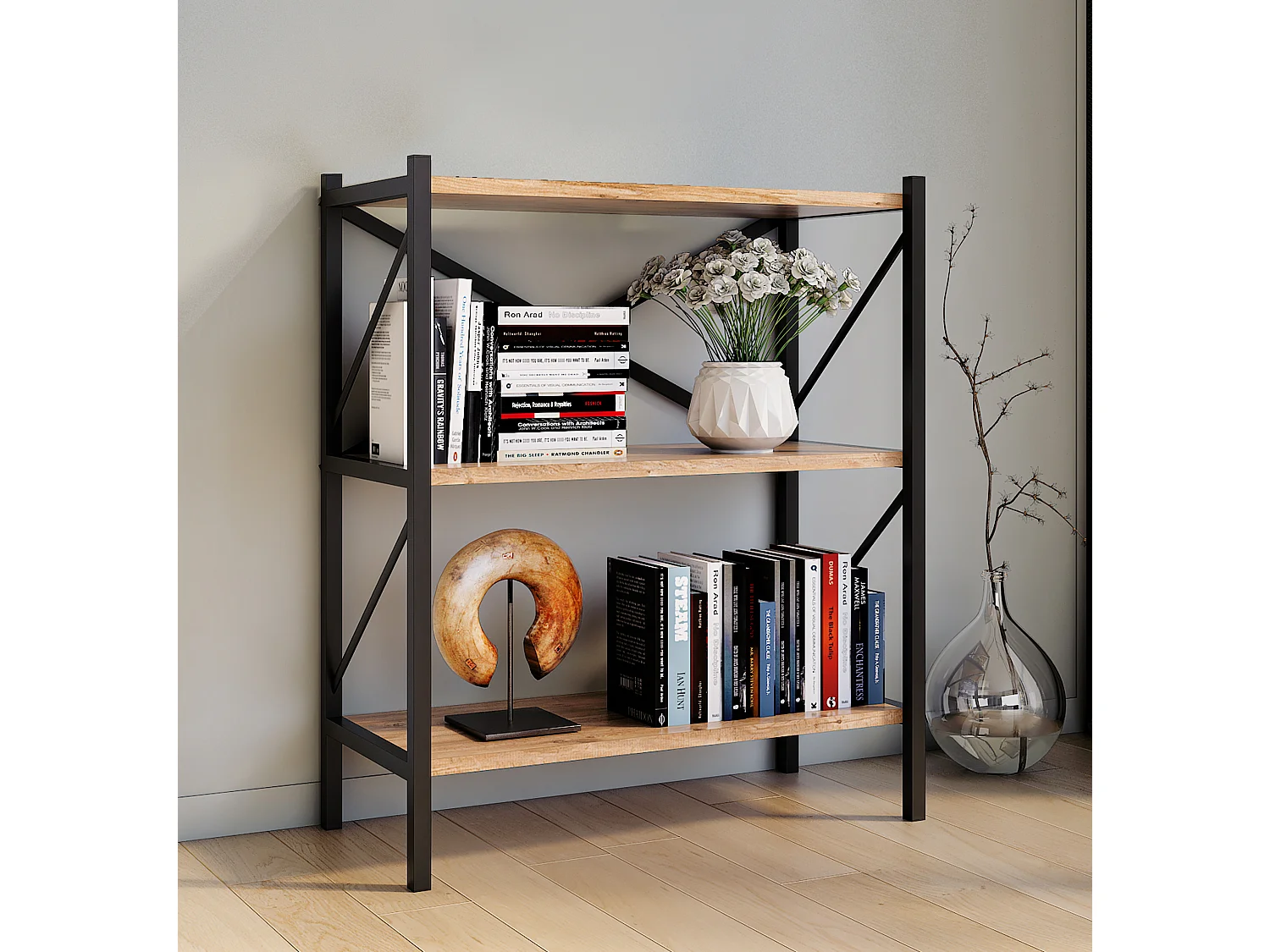 Metal Stand Shelf Books Insasi 2x - opinie, recenzje użytkowników, ekspertów, porównanie cen. - alaTest.pl