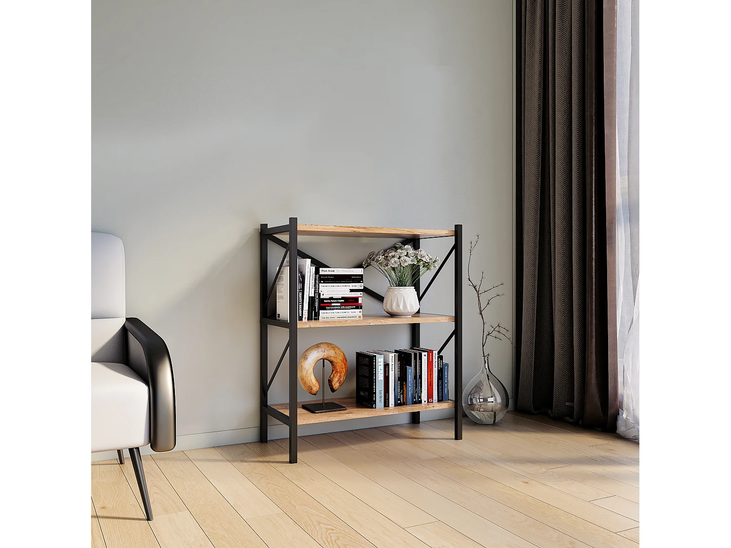 Metal Stand Shelf Books Insasi 2x - opinie, recenzje użytkowników, ekspertów, porównanie cen. - alaTest.pl