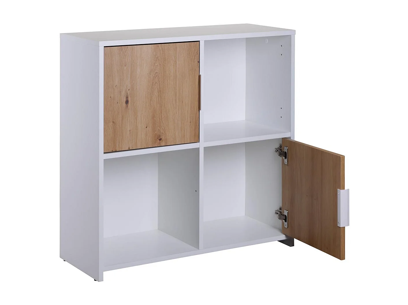 Étagère Design 4 Cases "Adam" 77cm Blanc