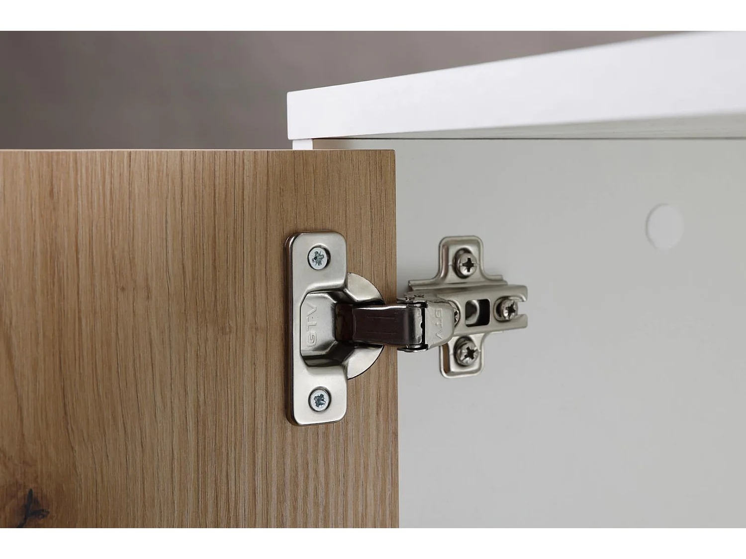 Étagère Design 4 Cases "Adam" 77cm Blanc