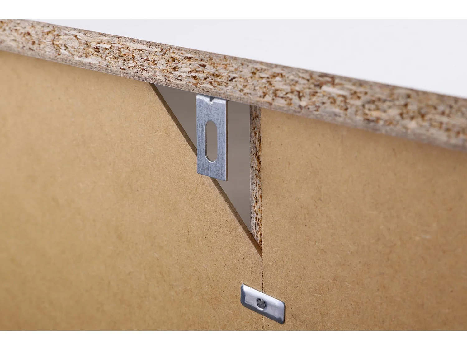 Pepeto wandkast 2 deuren, 2 planken wit, Artisan eik decor.