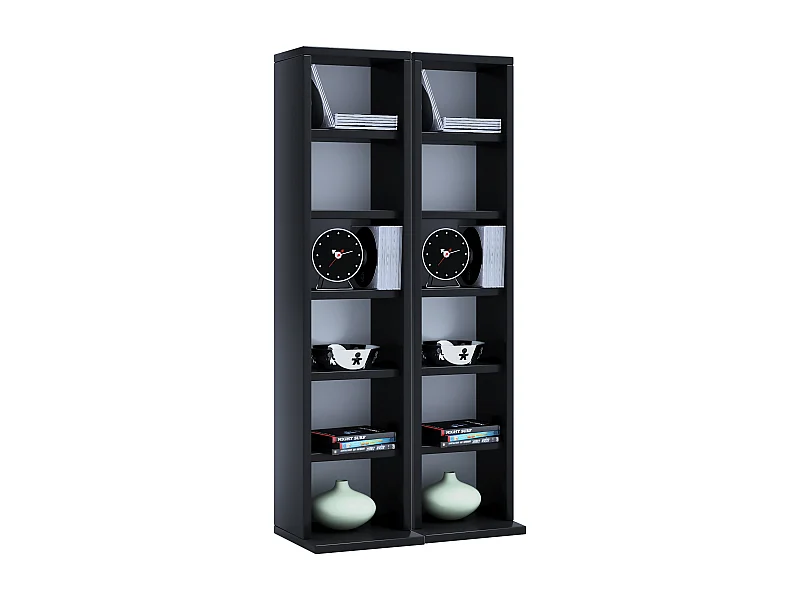 Drewno CD DVD Stand Shelf Cabinet Milano