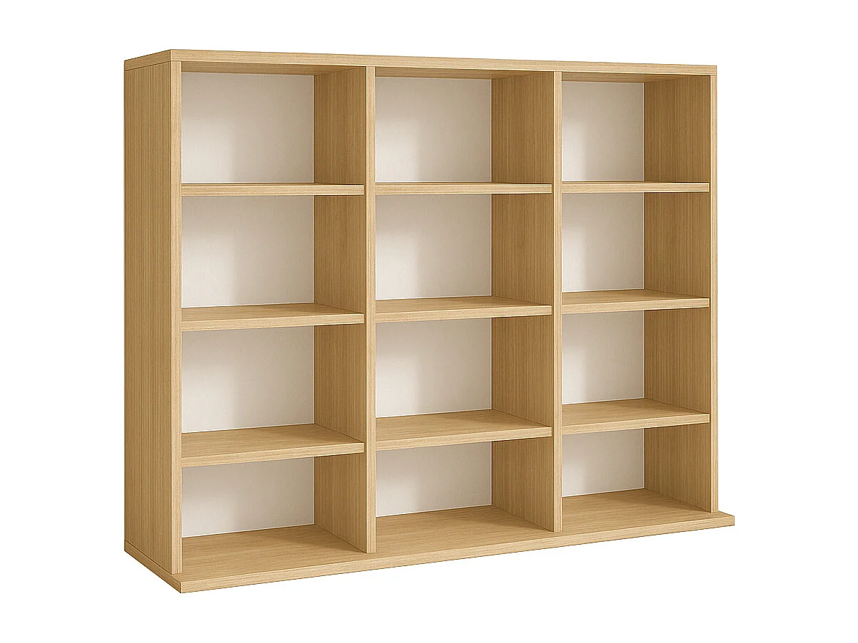 Stand Rack Megosa Sonoma oak (Sägerau) H. 82 x W. 102 x D. 23 cm