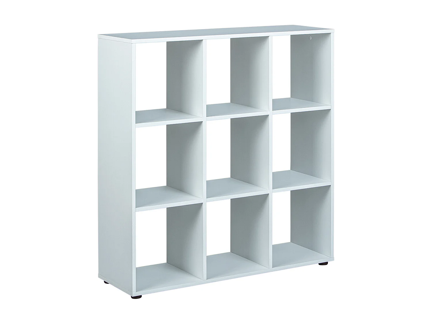 Cadora Regal Raumteiler, 9 Fächer weiss.