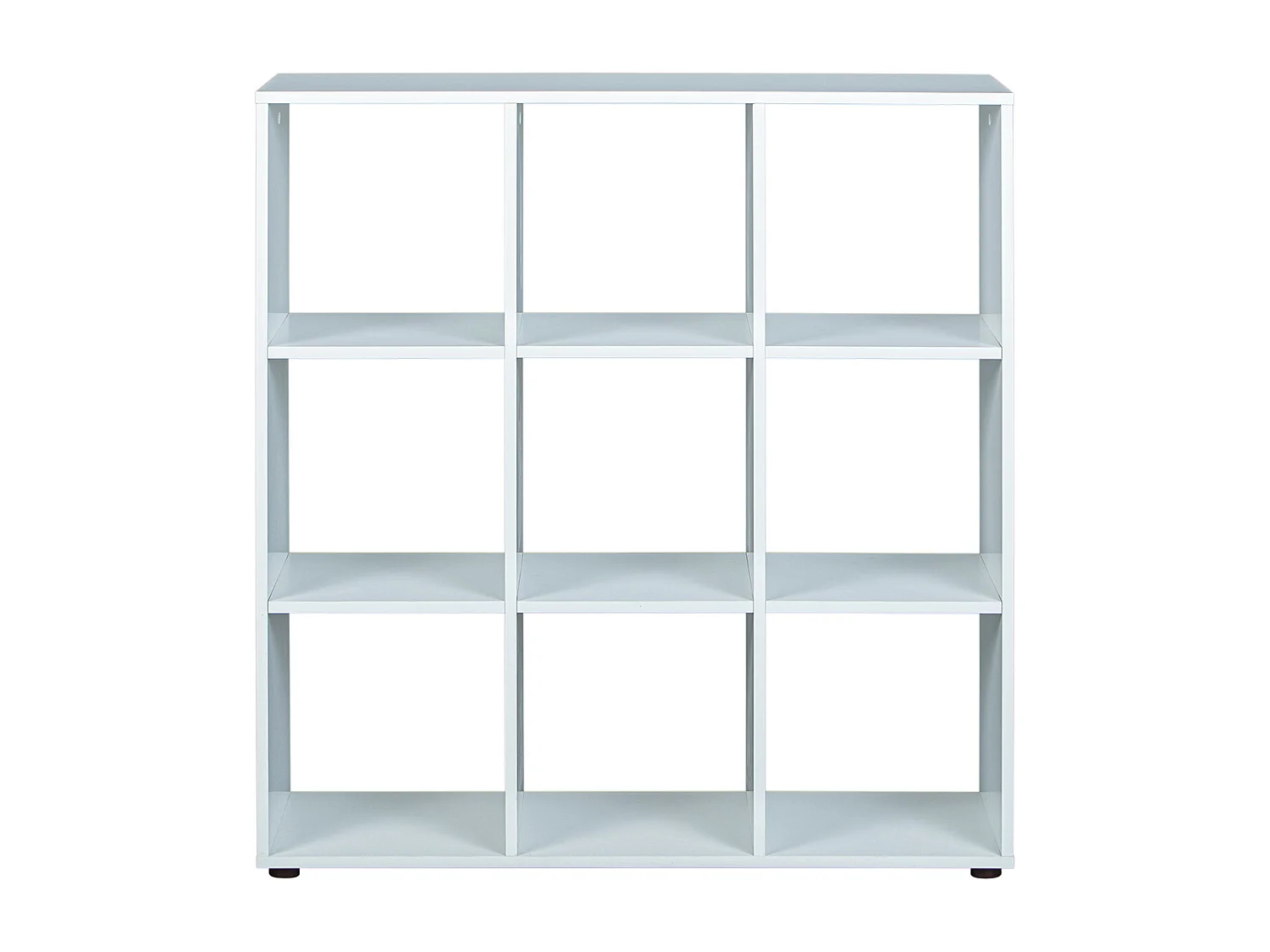 Cadora Regal Raumteiler, 9 Fächer weiss.