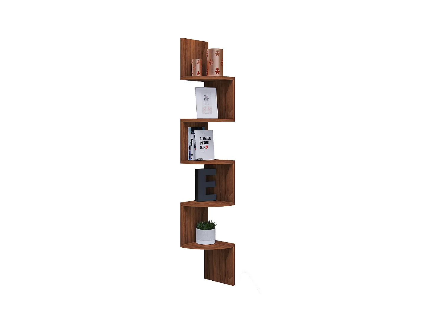 Wall Rack Mintis Nuts H. 123 x W. 20 x D. 20 cm