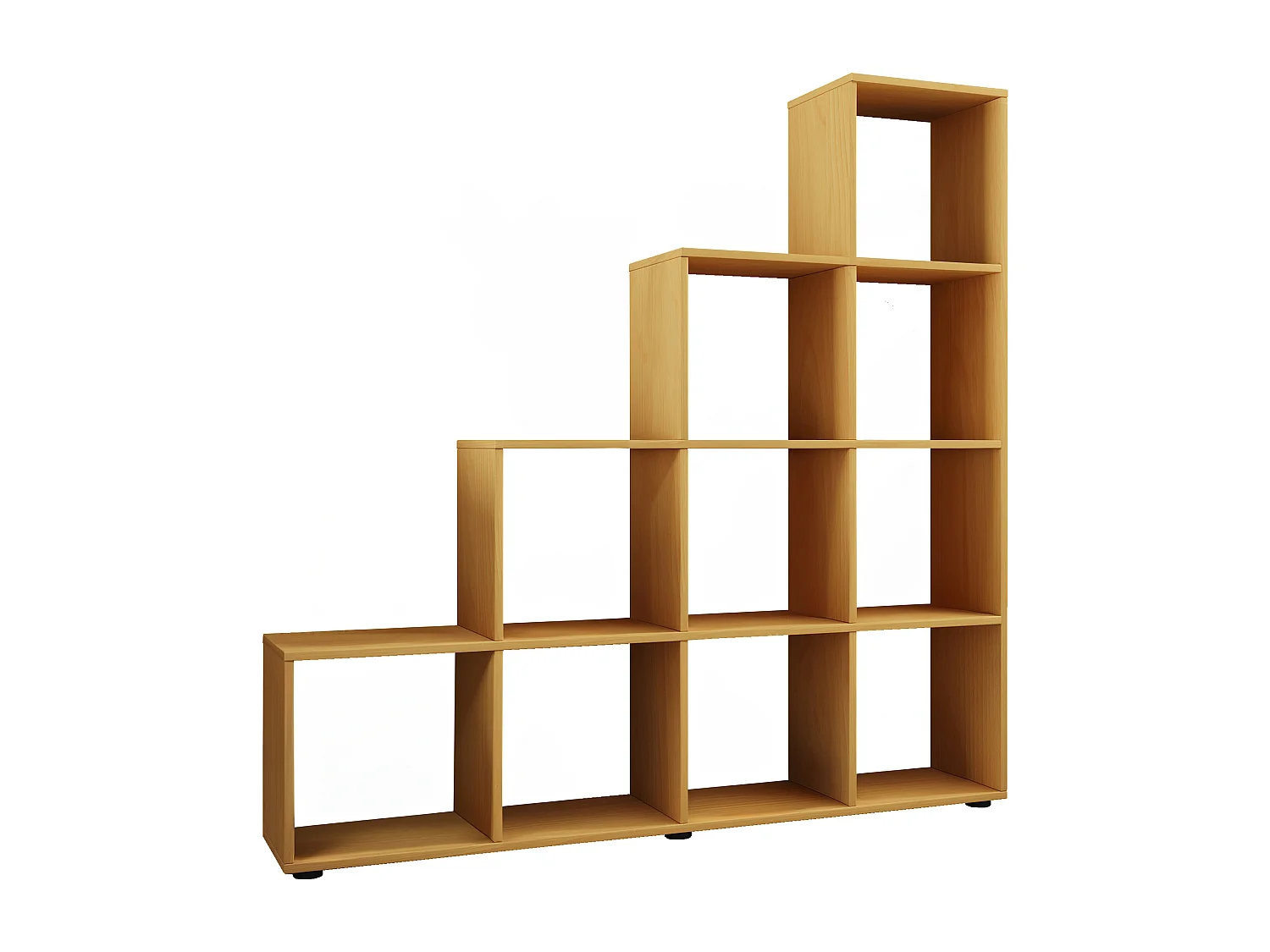 Holz Stand Treppenregal Regal 10 Fächer Napoli