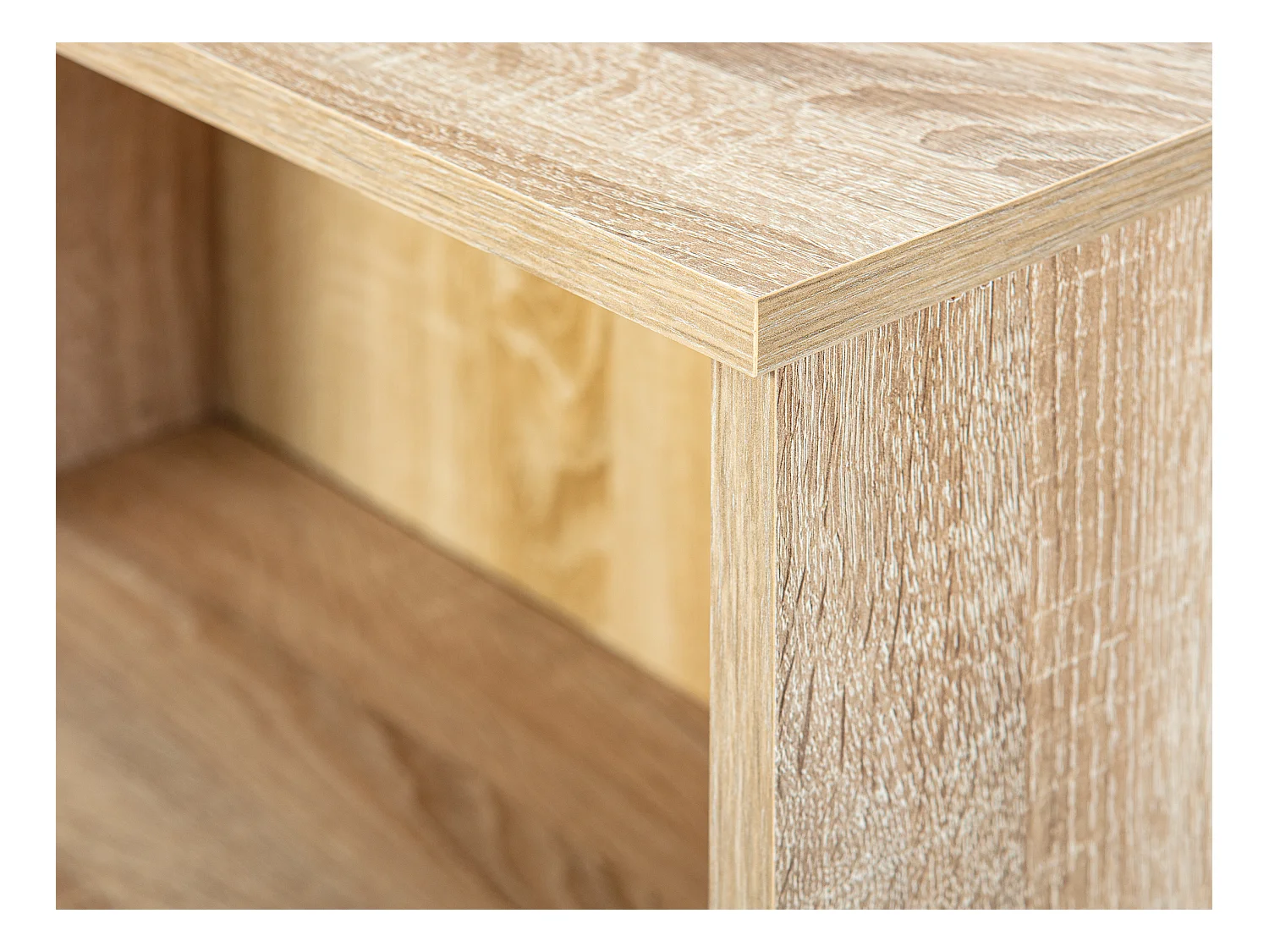 Parim Étagère 5 espaces de rangement, imitation chêne Sonoma.