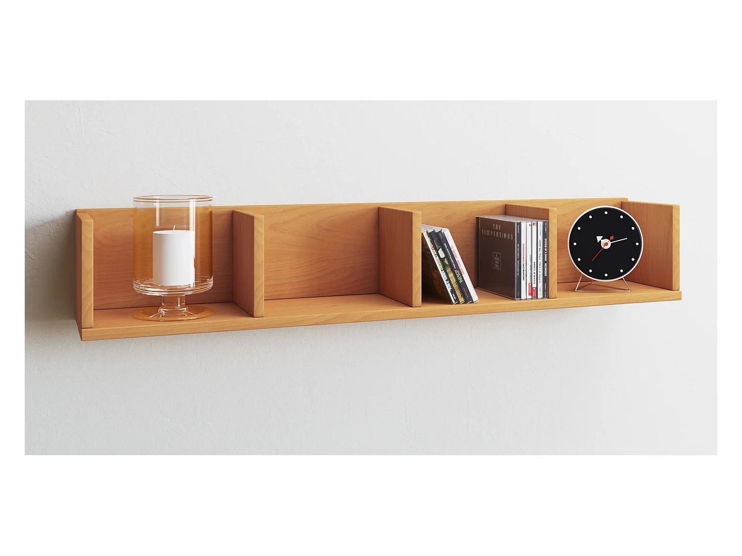 Wall Rack Honsa Book H. 15 x W. 97 x D. 17 cm