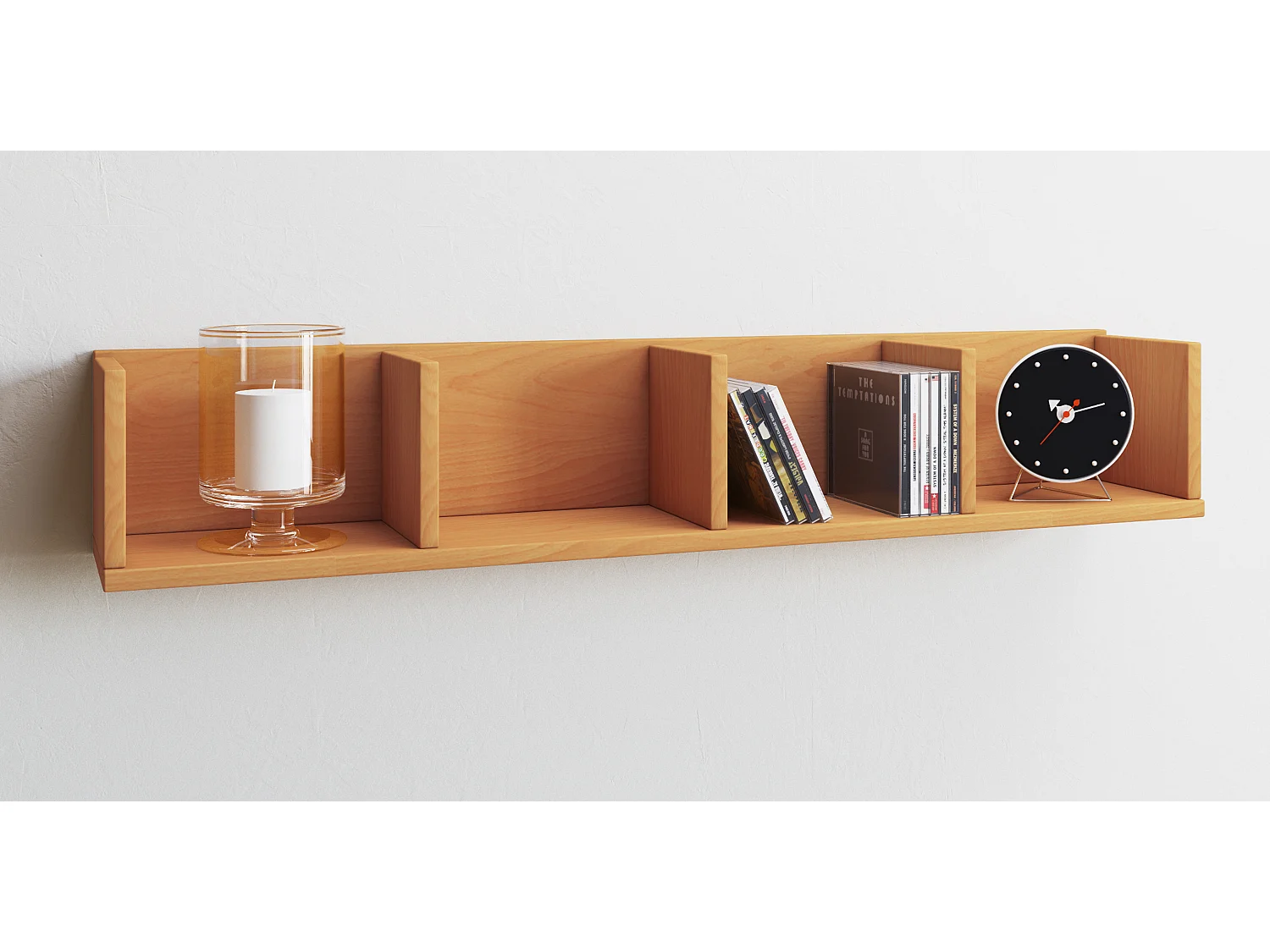 Wall Rack Honsa Book H. 15 x W. 97 x D. 17 cm