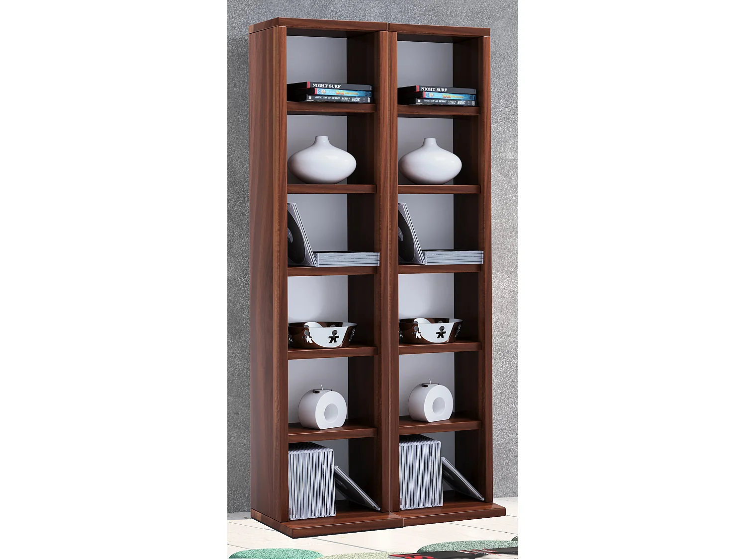 Hout CD DVD Stand Plank Kast Milano