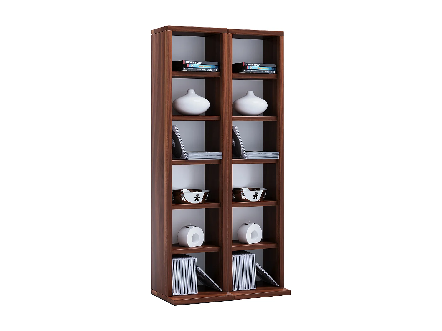 Holz CD DVD Stand Regal Schrank Ständer Milano