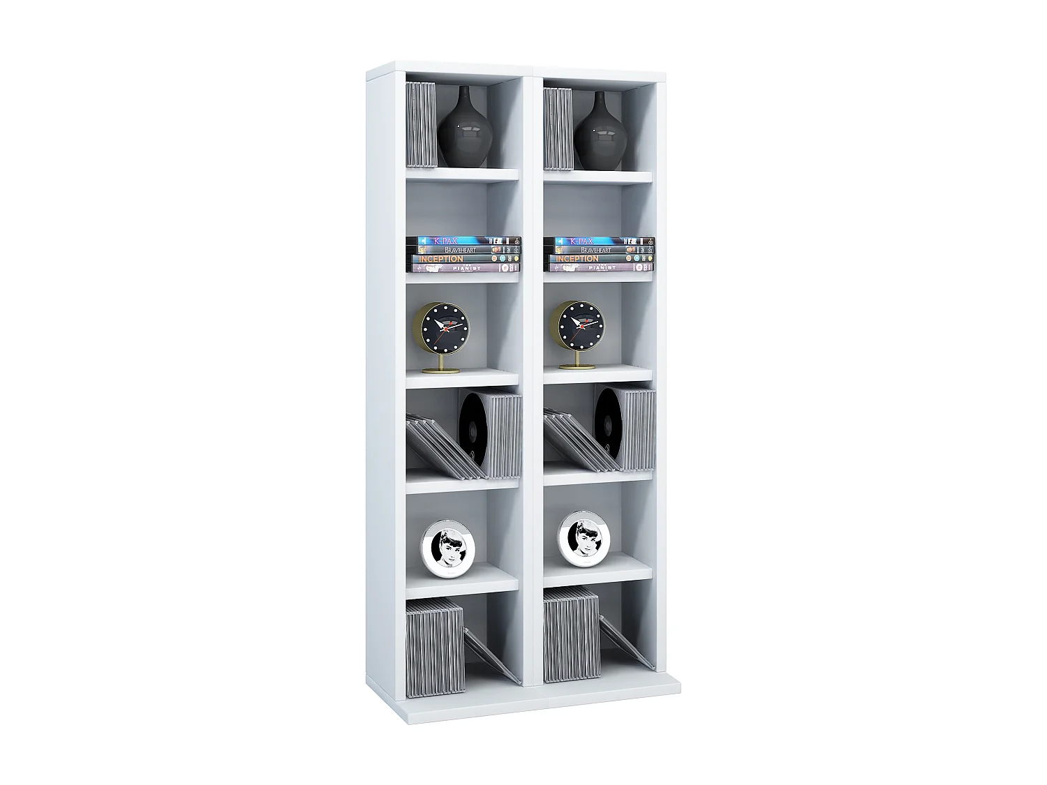 Legno CD DVD Stand Shelf Cabinet Milano